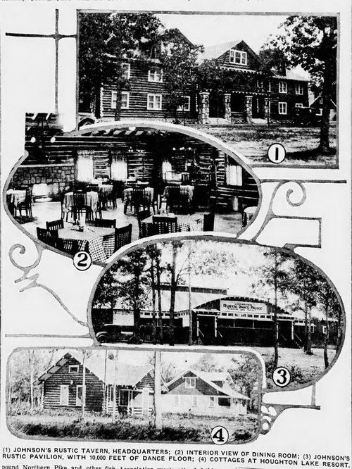 Johnsons Rustic Dance Palace (Johnsons Rustic Resort, Krauses Hotel) - June 30 1927 Article